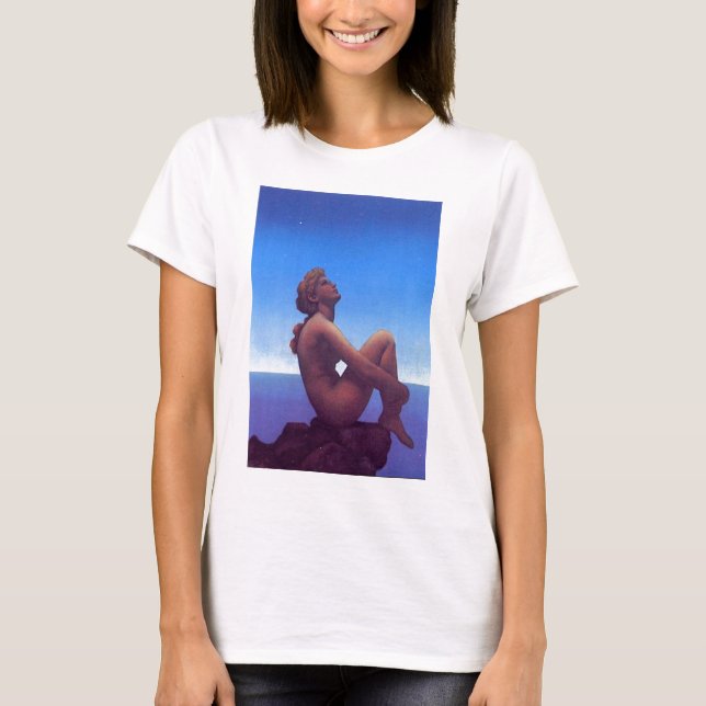 Camiseta De "estrelas Maxfield Parrish " (Frente)