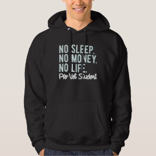 Camiseta de Estudante Pré-Veterinário Sem Sono Sem