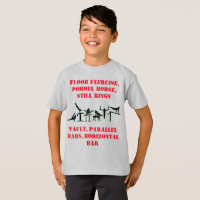 Camiseta de Eventos de Ginástica Masculina com o N