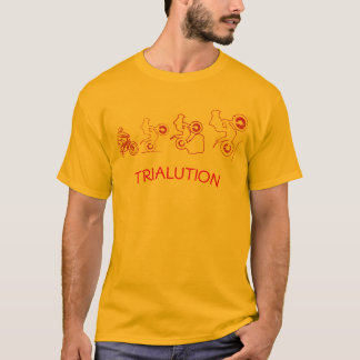 camiseta de evolução dos ensaios