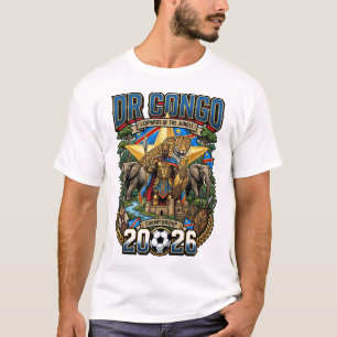 Camiseta de Fã da RD Congo 2026