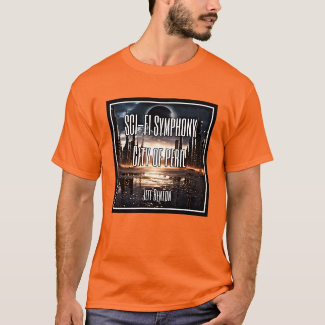 CAMISETA DE FÃ DA SINFIA DE FICÇÃO CIENTÍFICA CIDA (Frente)