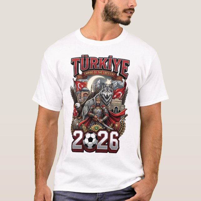 Camiseta de Fã da Turquia 2026 (Frente)