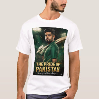 Camiseta de Fã de Críquete "Defina a Legado" Babar
