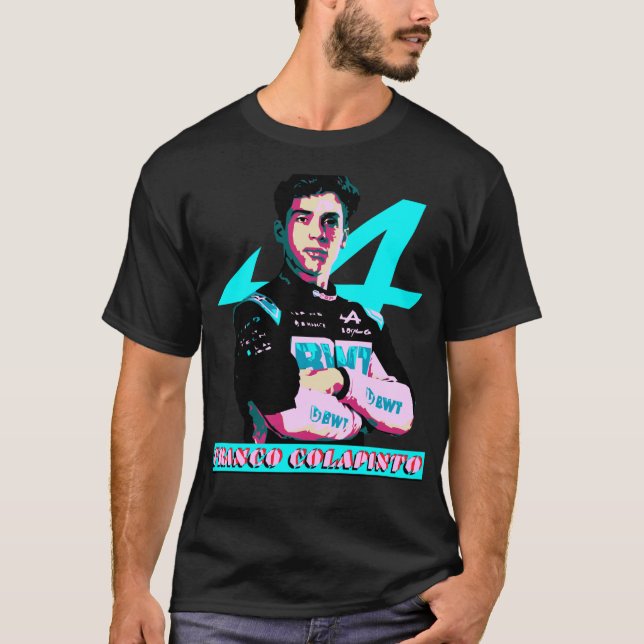 Camiseta de Fã de Franco Colapinto (Frente)