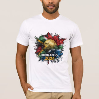 Camiseta de Fã de Futebol da África do Sul 2026
