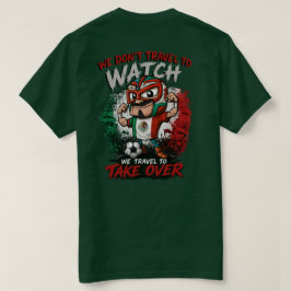 Camiseta de Fã de Futebol Mexicano Luchador Assume