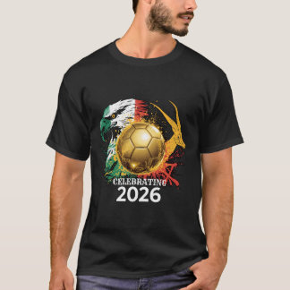 Camiseta de Fã de Futebol México vs África do Sul