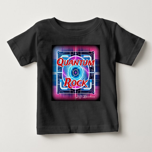 Camiseta de fã de Quantum Rock para bebê  (Frente)