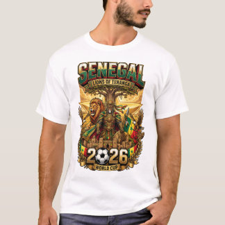 Camiseta de Fã do Senegal 2026