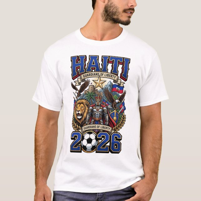 Camiseta de Fã Haiti 2026 (Frente)