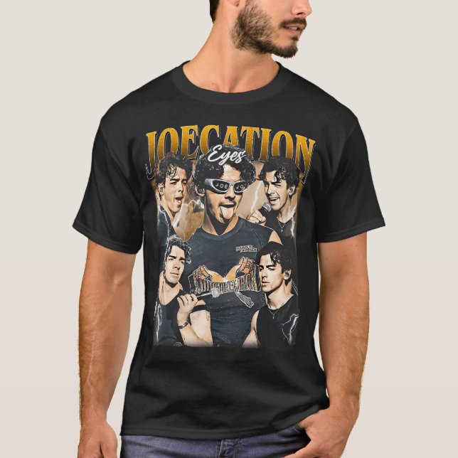 Camiseta de Fã Olhos de Joecation Joe Inspirada Vi (Frente)