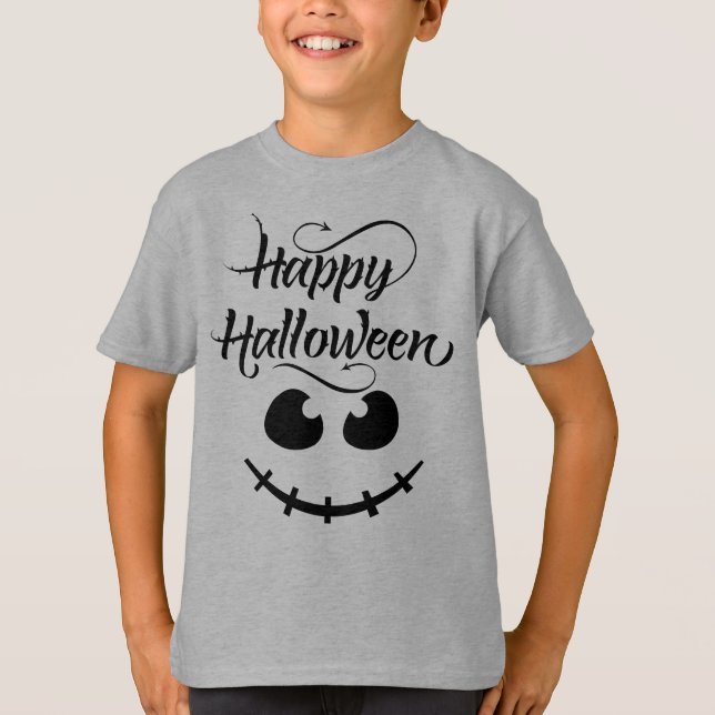 Camiseta de Fantasia Feliz Halloween (Frente)