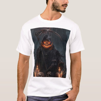 Camiseta de Fantasia Sombria do Ceifador Feiticeir