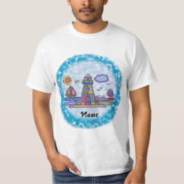 Camiseta de farol de patch