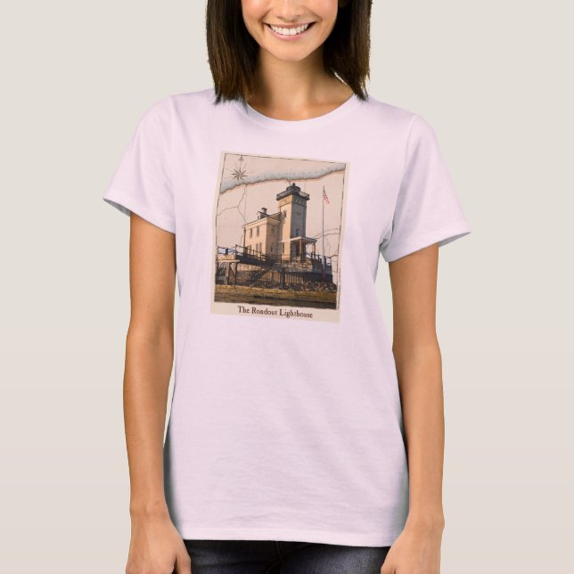Camiseta de Farol, O Farol de Rondout (Frente)