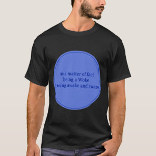 Camiseta De fato, acordou poesia de texto político