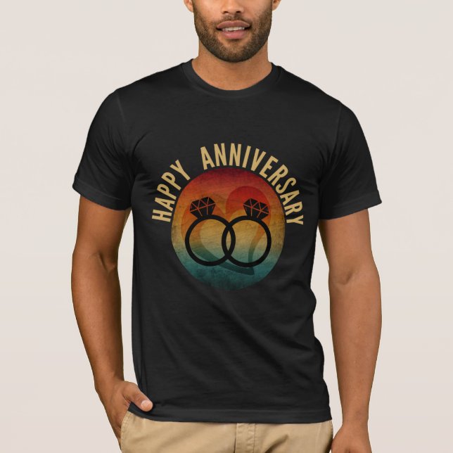 camiseta de feliz aniversário (Frente)