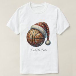 Camiseta de férias de basquetebol no convés