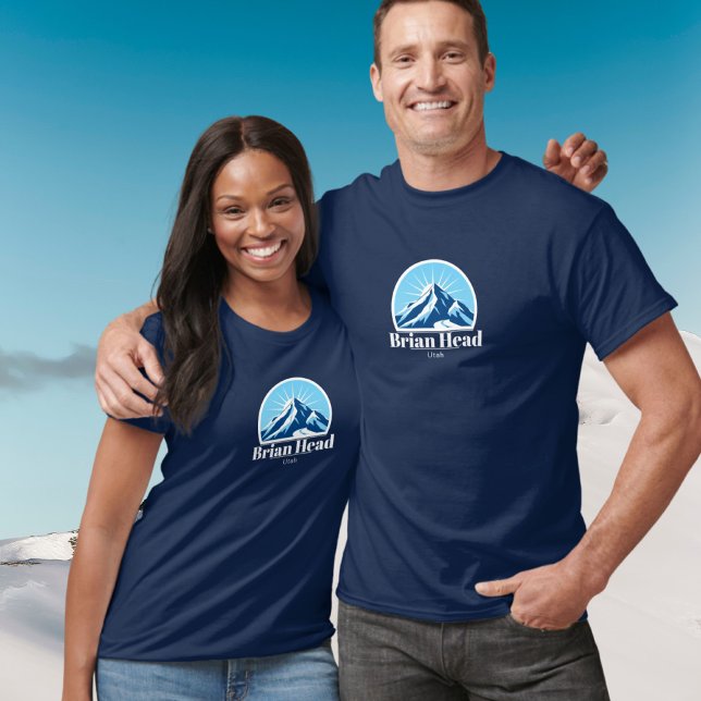Camiseta de férias de esqui em Brian Head Utah (Criador carregado)