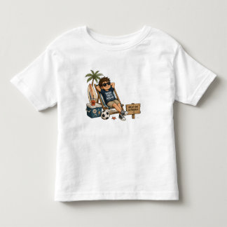Camiseta de Férias de Verão para Meninos Ativada