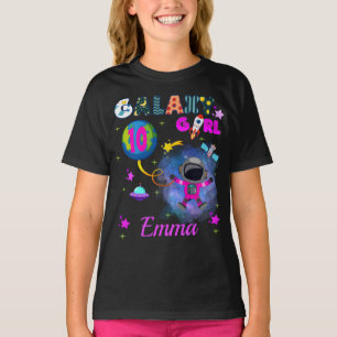 Camiseta de Festa de aniversário da Galáxia do Esp