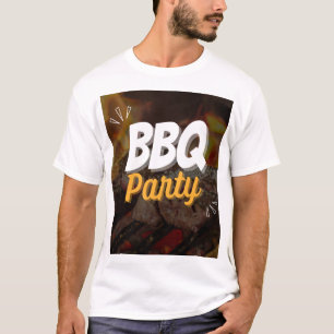 Camiseta de festa de churrasco do dia 4 de julho