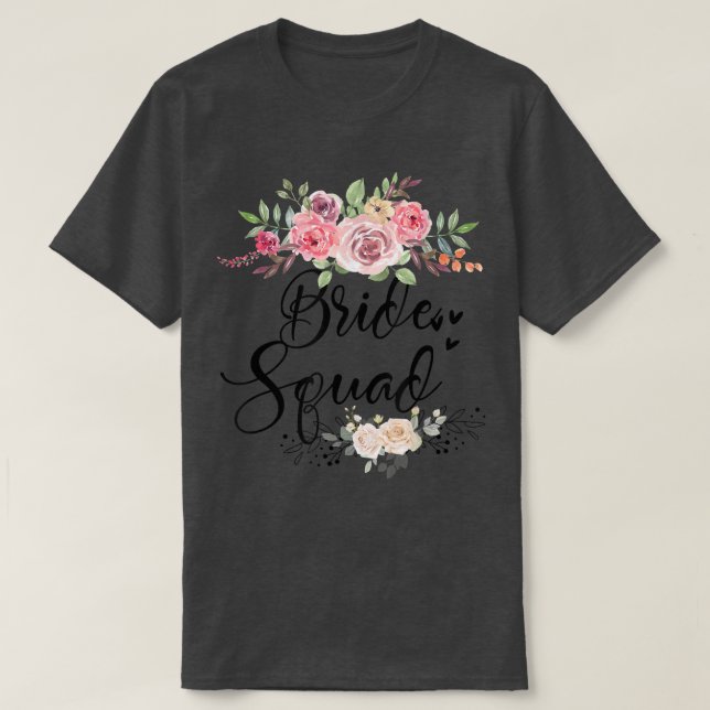 Camiseta de festa de despedida de solteira da Brid (Frente do Design)