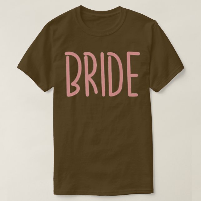 Camiseta de festa de despedida de solteira da noiv (Frente do Design)