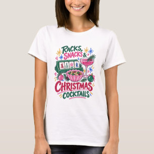 Camiseta de festa de Mahjong Prateleiras Lanches C