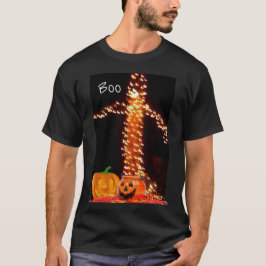 Camiseta de festa do Halloween Ghoul com Abóboras