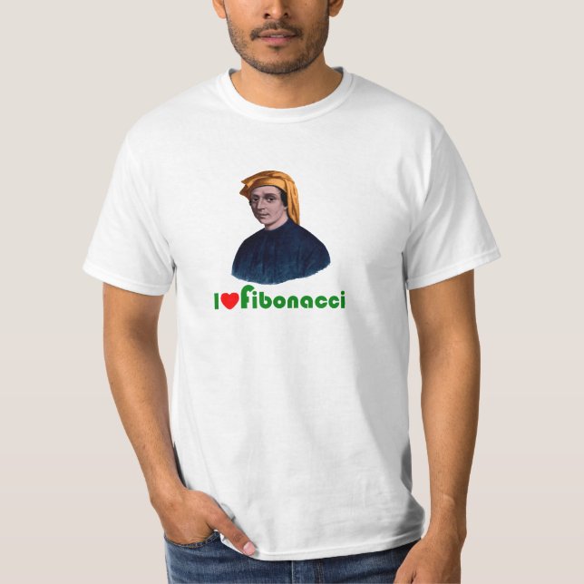 Camiseta de Fibonacci. (Frente)