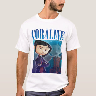 Camiseta de Filme Coraline Jones Aestético Coralin