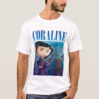 Camiseta de Filme Coraline Jones Aestético Coralin