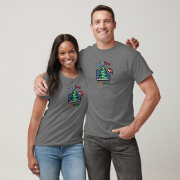 Camiseta de Filmes de Natal em Casa