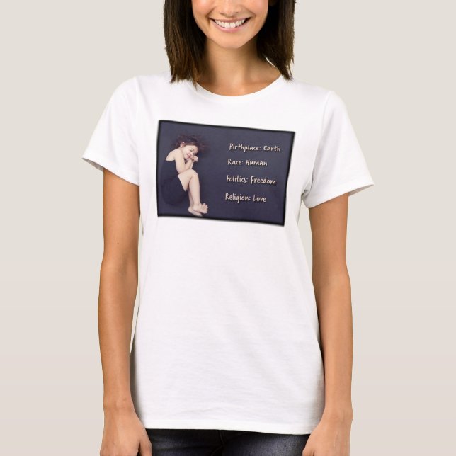 Camiseta de filosofia infantil (Frente)