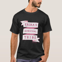 Camiseta de Fita de Sobrevivência de Erika (com ci