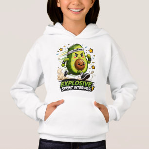 Camiseta de Fitness Corredor de Avocado em Modo Sp