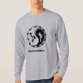 Camiseta de folhas longas de Jazzambia Yin Yang Me