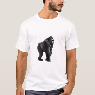 Camiseta Dê força a si mesmo com a força de gorila