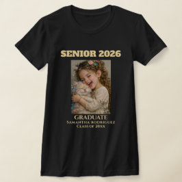 Camiseta de Formatura com Foto Personalizada da Tu