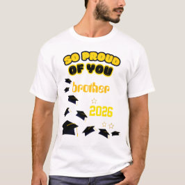 Camiseta de Formatura da Família com Nome Personal