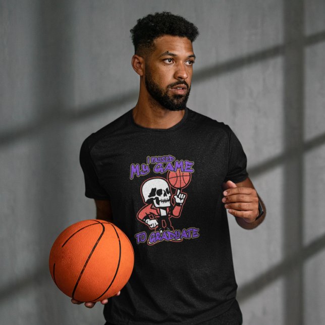 Camiseta de Formatura de Basquete – Presente Diver (Criador carregado)