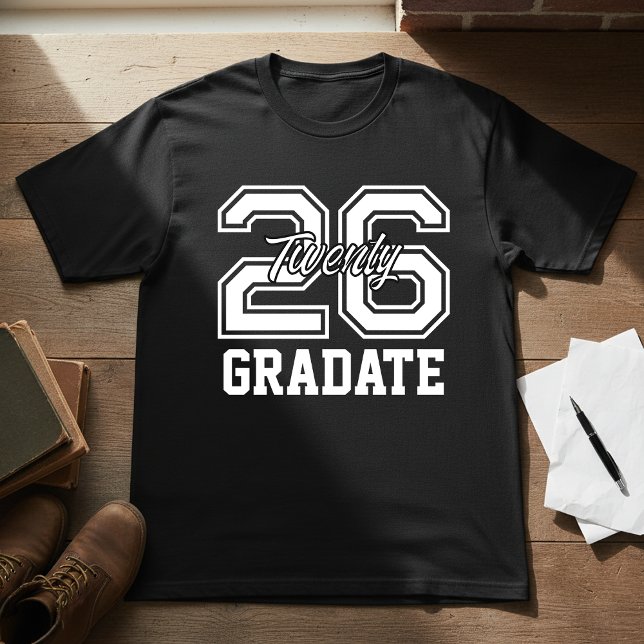 Camiseta de Formatura Senior 2026 - Turma de 2026 (Criador carregado)