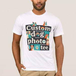 Camiseta de Foto de Cachorro Personalizada