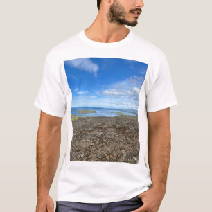 Camiseta de Fotografia da Natureza do Rio da Monta