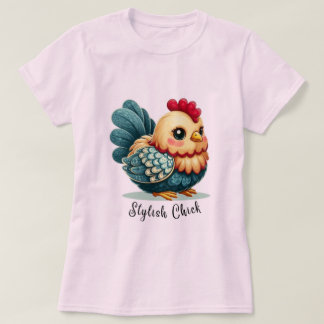 Camiseta de frango fantasia