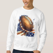 Camiseta de Futebol Americano Masculina Patriótica