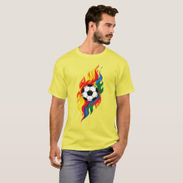Camiseta de Futebol Color Splash | Arte Vibrante d