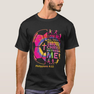 Camiseta de Futebol Cristã para Meninas Adolescent